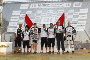 Randy Scism With Team Abu Dhabi at the 2014 UIM  World Powerboat Championship GRAND PRIX OF ITALY TERRACINA - ITALY 16-19th October 2014 © UIM