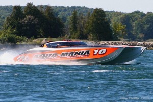 Aqua-Mania G3 Test Runs 52' MTI Turbine Catamaran