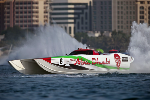 Team Abu Dhabi 48' MTI Catamaran Featured in a Top Story of 2015