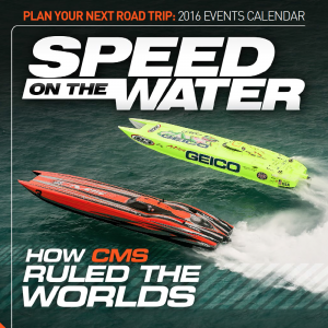 CMS Motorsports MTI Catamaran Graces Cover of Latest Speed on the Water Magazine